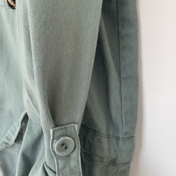 ModCloth Aztec Embroidered utility jacket - Picture 9 of 11